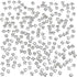 1500 Pcs 4 mm Sew On Cystal White Rhinestones Glass Rhinestone Silver Plated Metal Back Prong Setting Sewing Claw Rhinestone for Costume, Clothes,...