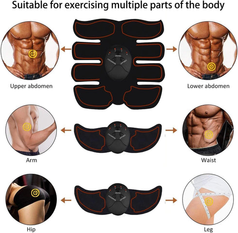 Abdominal Toning Trainer, Abs Workout Equipment, Ab Sport Exercise for Men and Women, Waist Trainer Tummy Green Grey, Large...