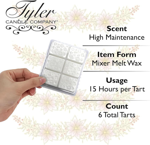 Lumintrail Tyler High Maintenance Glamorous Wash Laundry Detergent (4 oz.) Bundle with Tyler High Maintenance Mixer Melts and Stain Remover Pen - ...
