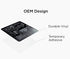 Synerlogic (M+Intel) Mac OS Reference Keyboard Vinyl Shortcut Stickers Compatible with MacBook Pro Air iMac Mini (4-Pack Black/White/Clear/Rainbow...