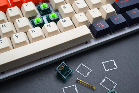 YIMAGUJRX RUNJRX Keyboard Switch Film Poron Switch Pad,Swich Film for Cherry Gateron Kailh Switches,Switch Pads for Hot Swap Keyboard 120 Pcs (Fil...