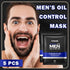 5 Pcs Mens Facial Sheet Mask,Hydrating Face Masks Skincare Gift Set for Men,Moisturizing Soothing Facial Masks,Easy to Use & Nourishing Face Mask ...