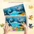 Puzzles for Kids Ages 4-6, 4 Pack Wooden Jigsaw Puzzles with 24 Pieces Each, Dinosaur Puzzle Preschool Educational Learning Toys Set for Boys and ...