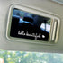 3pcs Hello Beautiful Rearview Mirror Decal Vinyl Car Decals for Women Vanity Mirror Stickers Girl...