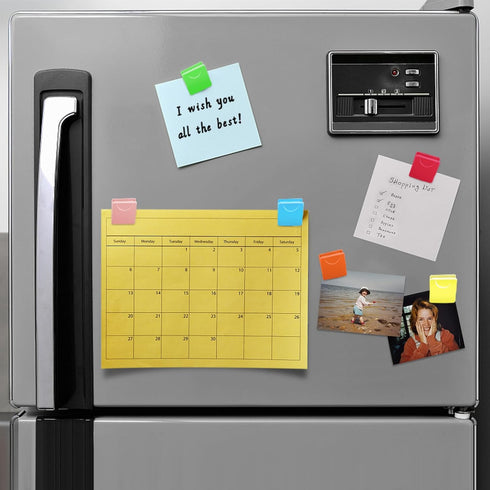 Petshome Magnetic Clips 18 Pack Colorful Fridge Magnet for Refrigerator, Whiteboard, Photo Display, Office, School, Home-6...