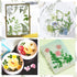LUCISKY 84 Pcs Dried Leaves Pressed Flowers for Resin Molds, Real Natural Assorted Dry Greenery for Leaf Craft DIY, Jewelry Making, Decoration Sup...