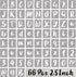 BAMIDELE 2.5 Inch Letter Stencils and Numbers, 66 Pcs Reusable Plastic Alphabet Symbol Interlocking Drawing Template Kit for Painting on Wood, Wal...
