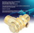 Air Compressor Check Valve, 3 Way Zinc Alloy Air Compressor Check Valve, G1/2 G3/4 M10 Male Thread Non-Return Check Valve Spare Parts Tube Connect...