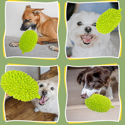 Dog Chew Toys for Aggressive Chewers, Indestructible Tough Durable Squeaky Interactive Dog Toys, Puppy Teeth Chew Toy for Small Meduium Large Bree...