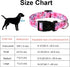 Maca Bates Designer Flower Pink Cute Dog Collar Spring Collars for Girl Female Para Perros Chihuahua Pitbull Birthday Gift for Small Medium Large ...
