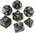DND Polyhedral Dice Set with a Black Dice Bag for D&D RPG MTG Role Playing Table Games RPG Polyhedral Dice for Dungeon and Dragons Playing Games 7...