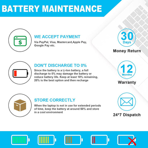 Fancy Buying L13L4A01 L12S4E55 Laptop Battery for Lenovo N40 N50 M4400 V4400 Eraser B40 B50 B50-30 Touch B50-45 B50-70, IdeaPad N40 N40-30 N40-45 ...