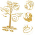 1pc Multi-head Combination Rack Airplant Display Frame Air Plant Hanger Ornament Tree Display Stand Birch Twig Tree Home Decorations Small Plant S...