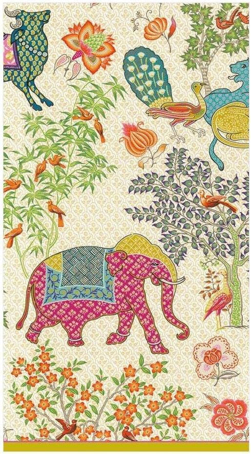 Caspari Entertaining 30-Pack Le Jardin De Mysore Guest Towels by Pierre Frey...