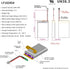 EEMB 3.7V Lithium Polymer Battery 2000mAh 103454 Lipo Rechargeable Battery Pack with Wire JST Connector for Speaker and Wireless Device- Confirm D...