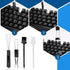 Keycap Puller Kit,4 Pcs Keycap Remover Tool Set Keyboard Key Remover Mechanical Keyboard Switch Puller Stainless Steel Key Puller with Keyboard Cl...