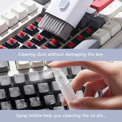 Electronics Cleaner Kit Airpod Cleaning Tool,Keyboard Brush, Phone Screen Cleaner. Electronics Airpod Cleaning Pen Brush Tool for PC TV Phone Comp...