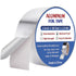 Aluminum Foil Fiberglass Tape, HVAC Heat Resistant Tape,2 Inches x 98 Feet...