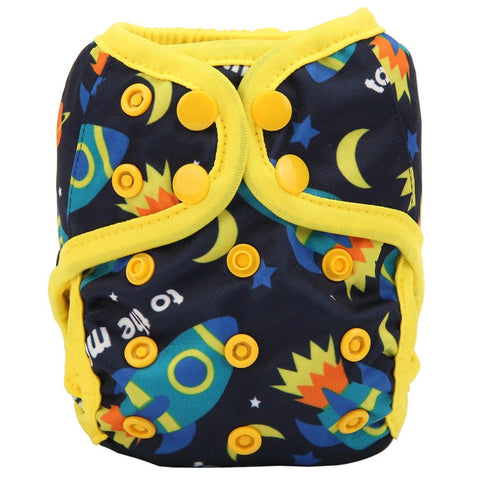 Newborn Baby Diaper Nappy Cover 8lbs-10lbs For Boys (To The Moon)...