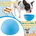 2 Pcs Silicone Dog Lick Bowl Pet Interactive Dog Slow Feeder Bowls for Oral Health Preventing Choking Anxiety Relief Wobble or Stay Put?Blue, Oran...