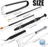 Keyboard Remover Tool Kit-7-Piece Set, Keycap Puller Include 5g Keyboard Lube, Switch Puller, Lubricating Pen, Cleaning Brush, Tweezers, 4-Jaw Gri...