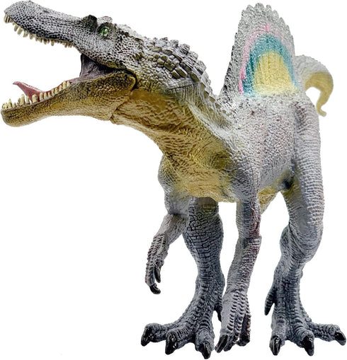 Gemini & Genius Dinosaur Toys for 3 4 5 6 7 Year Old Boys, Spinosaurus with Movable Jaw Dino Action Figure, Cool Birthday Cake Topper, Party Gift,...