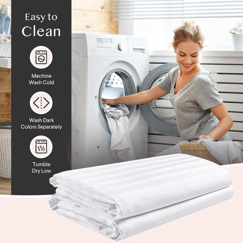 FAUNNA 600TC 100% Cotton Pillow Protectors, Standard Size (20x26), 2 Pack, Oeko-TEX Certified, Hotel Grade Pillow Cover with Silent Zipper, Zip Up...