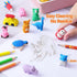 40 Pcs Animal Erasers Desk Pet for Kids 3D Puzzle Pencil Eraser Treasure Box Toy for Classroom School Prize Kids Party Favors Back to School Suppl...