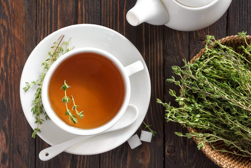 Health Embassy Thyme Herb | Thymus Serpyllum L | Herbal Tea (100g)...