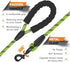 Rope Dog Leash 5 ft, Heavy Duty, Reflective, Tangle-Free rope with Comfortable Padded Handle, Ideal for small medium large Breed Dogs, Perfect for...