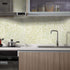 Self-Adhesive Wallpaper Marble Wallpaper Countertops Light Terrazzo Decorative Vinyl Wallpaper Waterproof Peel & Stick Wallpaper for Wall Decal...