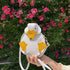 Lanpet New Unique Animal Shape Design Cross Body Bags Duck Clutch Purses Novel Shoulder Messenger Bag...