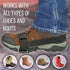 Job SITE Jobsite Ice Claws Snow & Ice Traction Cleats...