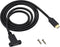 USB 3.1 Type C Panel Mount Extension Adapter Cable Gen 2 USB Type C 3.1 Female Panel Mount to Male Cable,Supports Charging,Data,Audio,Video Cable ...