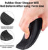Door Stoppers, 2 Pack Premium Rubber Door Stoppers for Bottom of Door Security Rubber, Door Stopper Wedge for Carpet Heavy Duty Door...