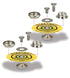 DESCO 09864 (Pack of 2) Universal SNAP MOUNTING KIT...