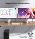 Displayport to HDMI Cable 4K 6.6ft, Uni-Directional DP PC to HDMI Display Cord, 2K@120Hz Display Port to HDMI Adapter, DP PC, Laptop to HDMI HDTV,...