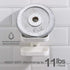 LEVERLOC Soap Dish Holder for Shower Double Layer Suction Cup Wall Mounted NO-Drilling Self Draining Removable Waterproof Strong Suction Bar Soap ...