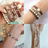 Bracelet Making Kit, 6 Color 4000pcs Neutral Clay Beads Bracelet Making Kit for Adult, Heishi Beads for Jewelry Making, Clay Beads for Friendship ...