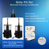 Toothbrush Replacement Heads Compatible with Waterpik Sonic Fusion SF01 SF02 / Sonic Fusion 2.0 SF03 SF04, 6 Pcs Replacement Toothbrush Heads with...