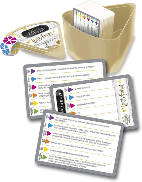 Hasbro Gaming Trivial Pursuit: Wizarding World Harry Potter Edition Compact Trivia Game, 2+ Players, 600 Trivia Questions, 8+ (Amazon Exclusive)...