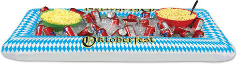 Beistle Inflatable Oktoberfest Beer Stein Mug Cooler – Drink Cooler, Drink Containers for Parties, Beverage Cooler: Oktoberfest...