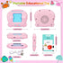 Talking Flash Cards - Early Development Learning Toy with 112 Cards for 224 English Words, Montessori Sensory Toy for Kids...