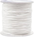 Mandala Crafts Nylon Satin Cord - 1mm Nylon Cord for Jewelry Making Beading - 109 Yds Braided Nylon Satin String White Nylon String for Bracelets ...