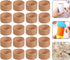 ULTNICE Empty Craft Cardboard Craft 20Pcs Round Cardboard Tubes Craft Rolls Craft Tubes Children DIY Craft Paper Rolls Brown Painting Cardboard Tu...