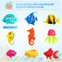 Weewooday 20 Pieces Artificial Moving Fishes Plastic Floating Fishes Lifelike Fish Ornament Aquarium Decorations for Fish Tank (Jellyfish and Seah...