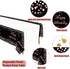 3 Pack Black and Rose Gold Tablecloth Party Decorations - Plastic Disposable Birthday Tablecloth, Black and Rose Gold Confetti Rectangle Table Cov...