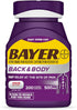 Bayer Extra Strength 500mg Aspirin Plus Caffeine for Powerful Pain Relief, 200 Coated Caplets...