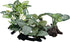 Artificial Fish Tank Plants Silk Aquarium Plant Aquatic Water Grass Foreground Decor (3PCS Green Grasses)...