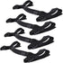 4 x Roll Bar Grab Handles Grip Handle for Jeep Wrangler YJ TJ JK JKU JL JLU Sports Sahara Freedom Rubicon X & Unlimited 1955-2024 2025 (Black)...